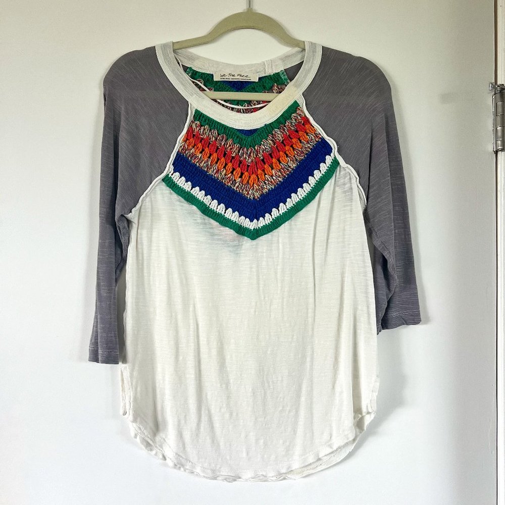 Free People Crochet Top - EUC